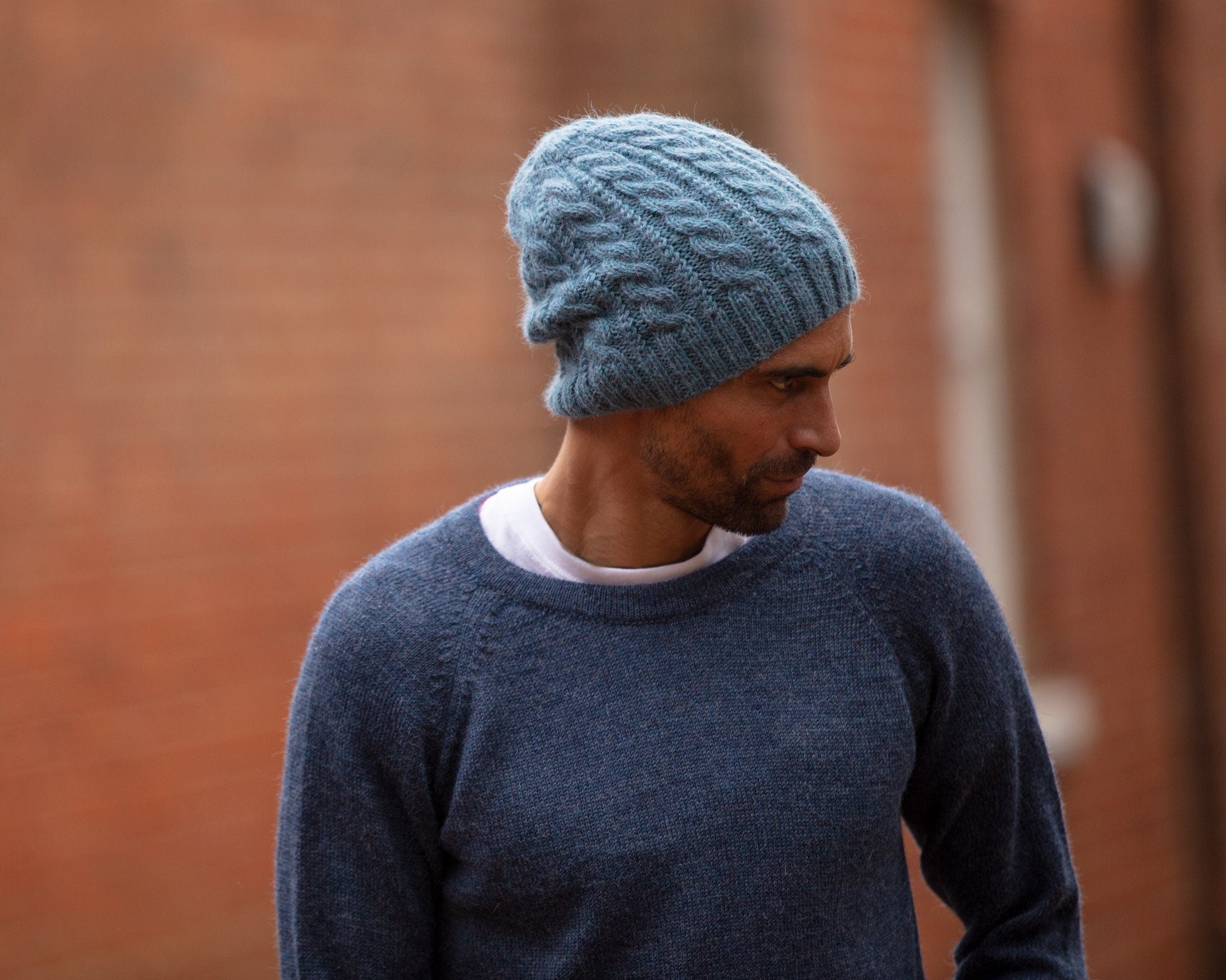 Winter cable store knit hat