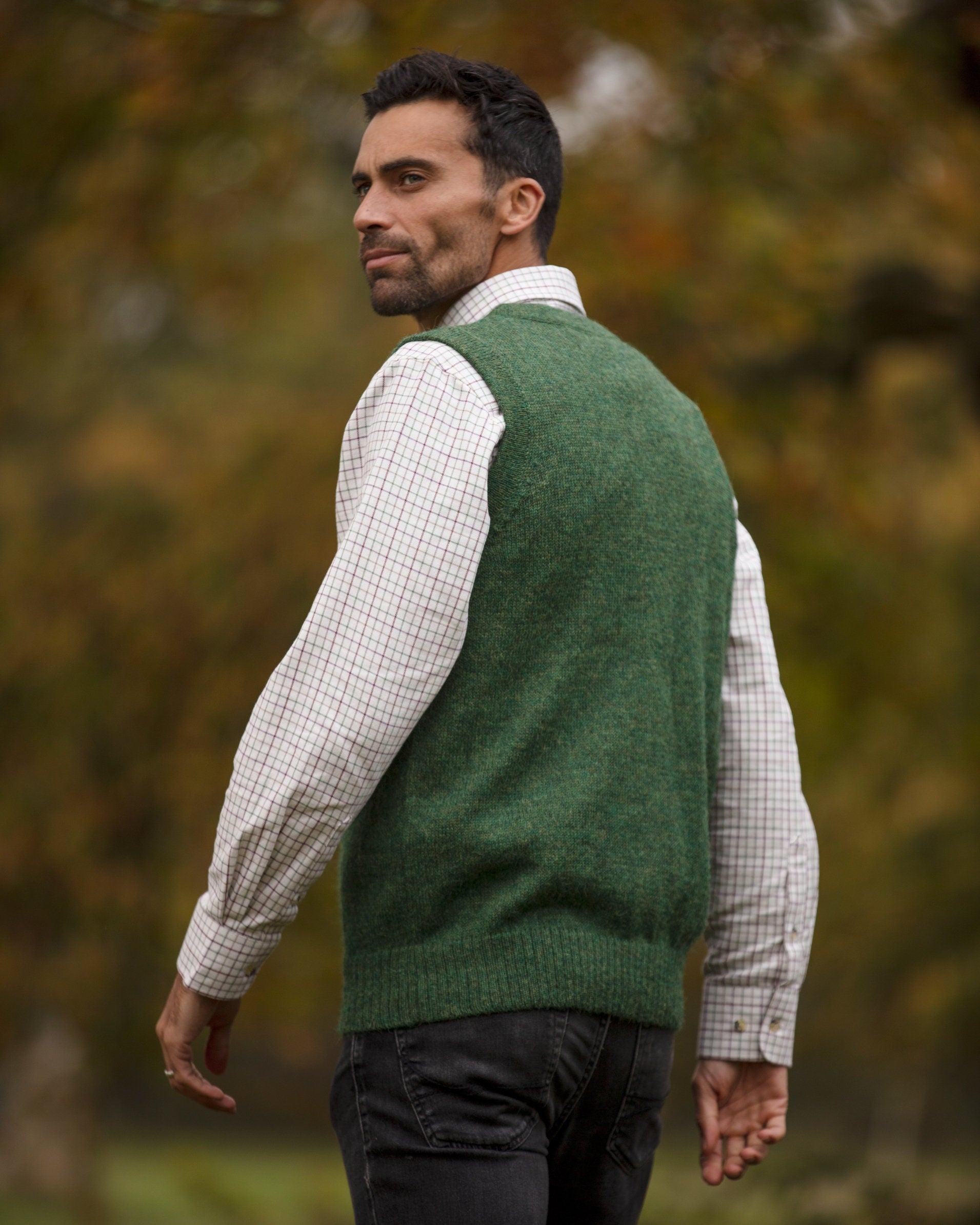 Vest waistcoat 100% alpaca wool knitted men's woollen pullover alpaca –  Mamacha Alpaca Knitwear